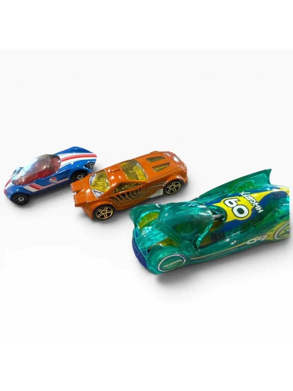 Hot Wheels Lot of 8 – Ford Mustang, Custom ’64 Galaxie, Corvette, Sports Cars